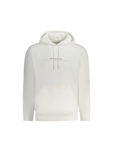 Bluza Calvin Klein Jeans biała