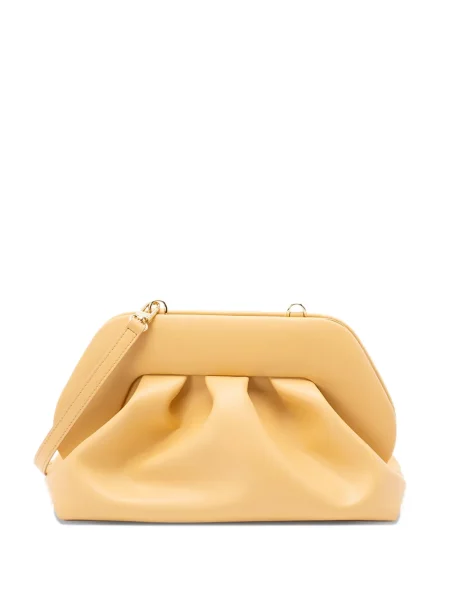 Чанта тип портмоне Themoirè жълто