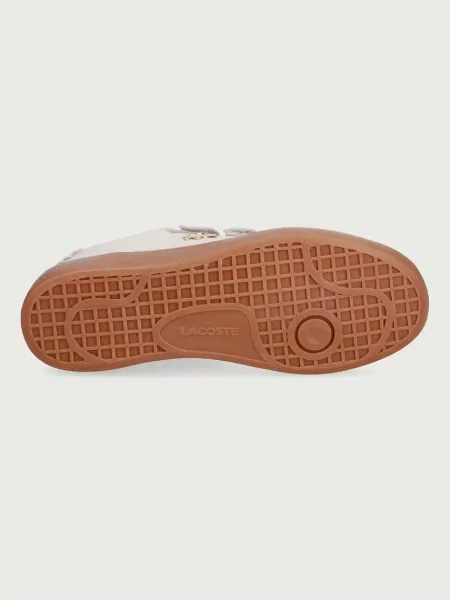 Lacoste BASESHOT STRAP sportcipő női velúr bézs