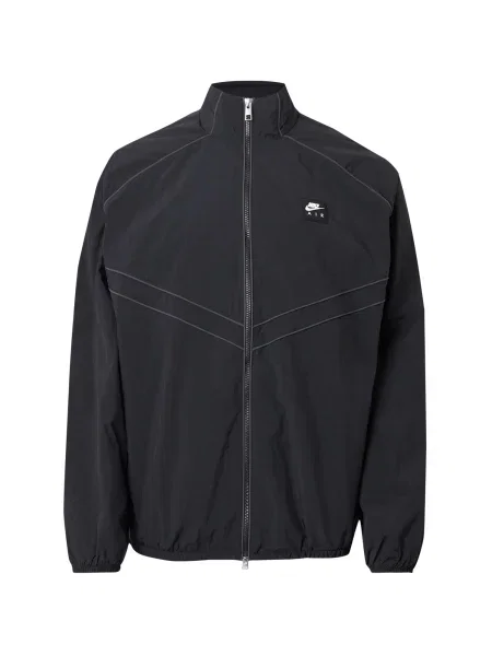 Nike Sportswear Geacă de primăvară-toamnă AIR gri deschis negru