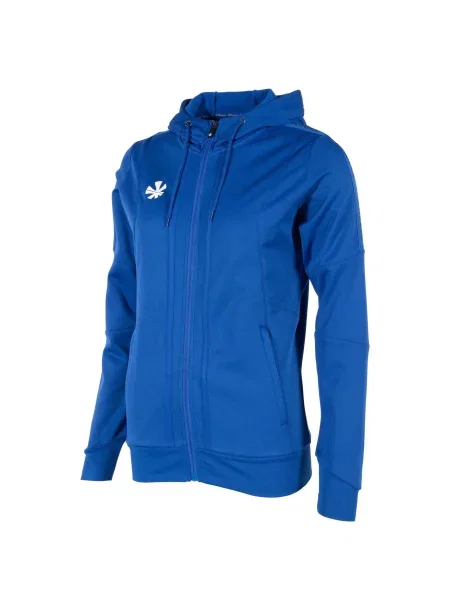 Bluza dresowa zapinana na z kapturem Reece Australia Cleve TTS niebieska