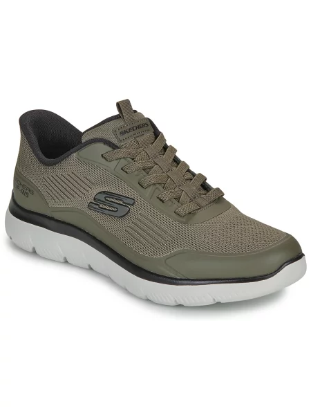 Hlačke slip Skechers kaki