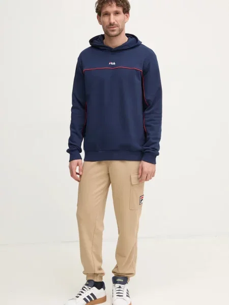 Спортивні штани Fila Longarone з аплікацією бежевий