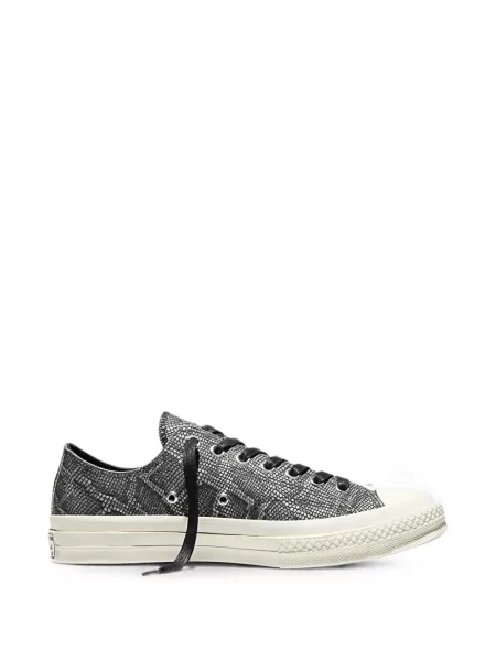 Sneakerși Converse Chuck 70 cu model leopard cu mărgele negru