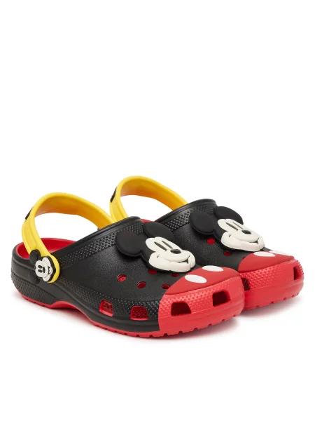 Natikači Crocs Mickey Mouse Cls Clg K črna
