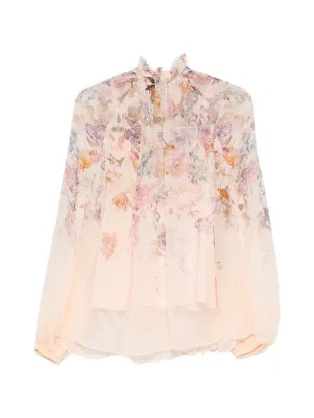 Bluză Zimmermann cu model floral cu imagine