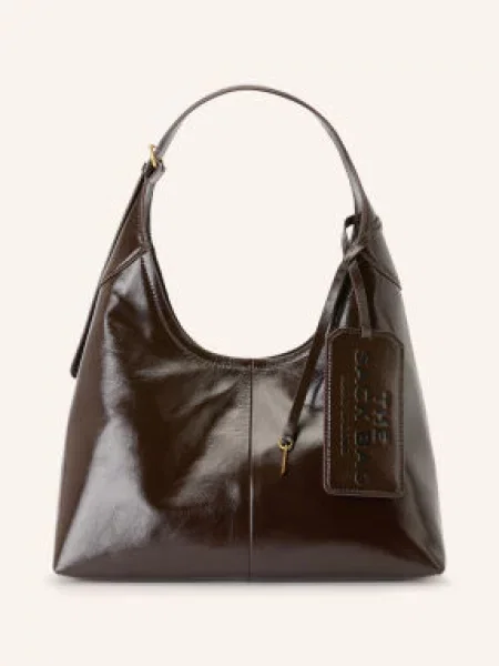 Marc Jacobs Kabelka Přes Rameno The Belted Sack Bag tmavě hnědá