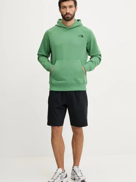 Pulover The North Face Raglan Redbox zelena