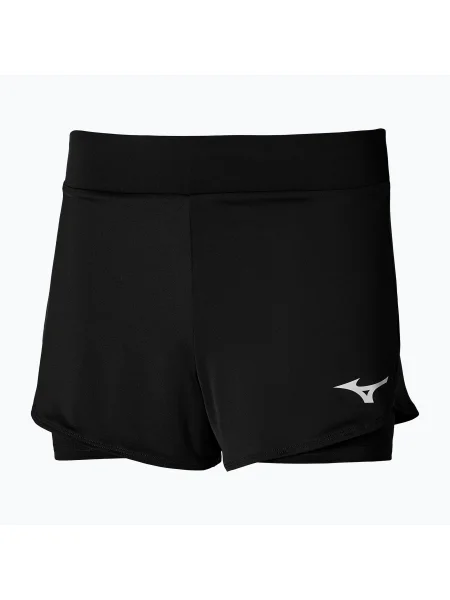Pantaloni scurți de tenis pentru femei Mizuno Flex Short black negru
