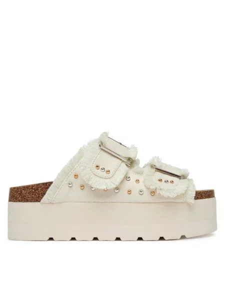 Шлепанцы Deezee бежевые