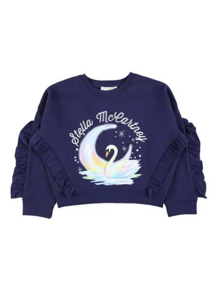 Bluza dziecięca Stella Mccartney niebieska