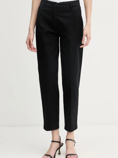 United Colors of Benetton pantaloni pentru femei din cu negru
