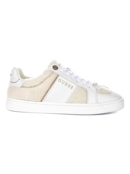 Sneakersy Guess sznurowane koronkowe