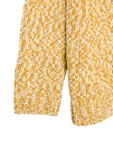 Sweter dziecięcy Il Gufo żółty