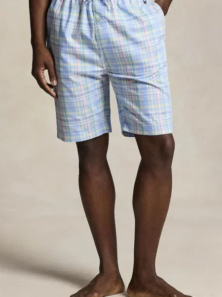 Polo Ralph Lauren szorty piżamowe niebieskie