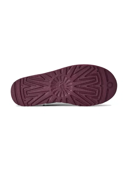 Замшевые классические тапочки Ugg розовые