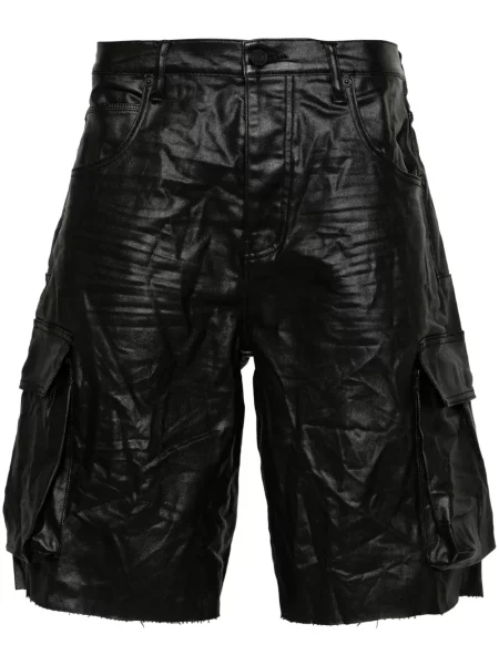 Široké kraťasy Purple Brand černé