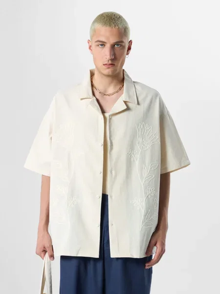 VAMOS CLO Cămașă bej