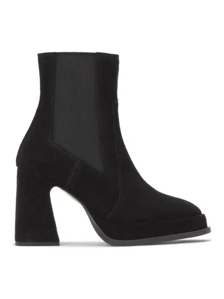 Buty do kostki Castaner zamszowe czarne