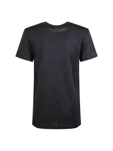 Koszulka Max Mara z logo czarna
