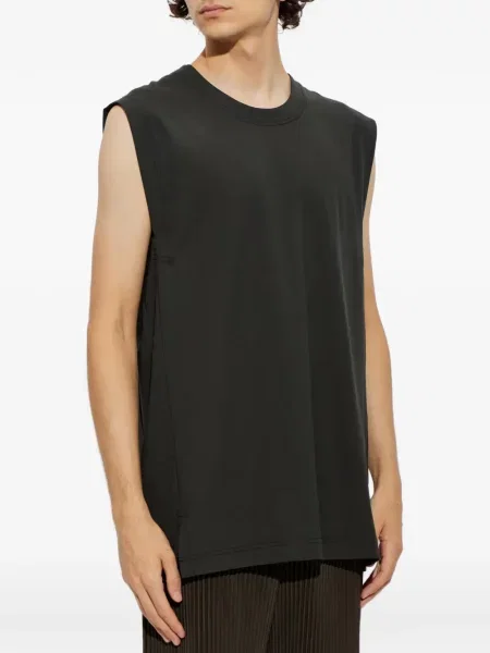 Αμάνικο πουκάμισο Homme Plissé Issey Miyake πράσινο