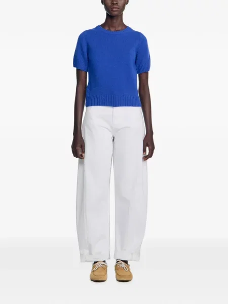 Scurt tricou Sandro albastru