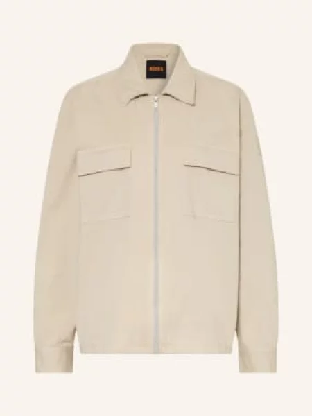 Boss Płaszcz Wierzchni Lorum beige beżowy