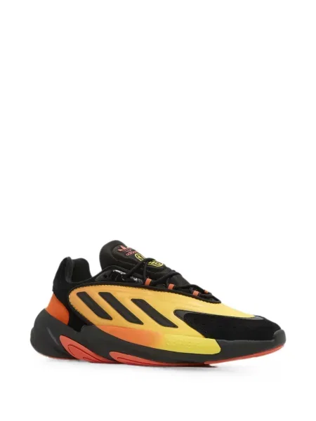 Fotbal sneakerși Adidas Climacool cu autograf cu dungi roșu