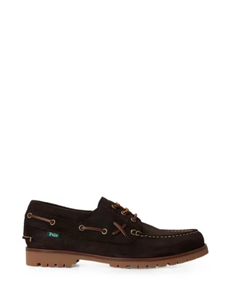 Τένις sneakers Polo Ralph Lauren με αυτόγραφο tweed μαύρο
