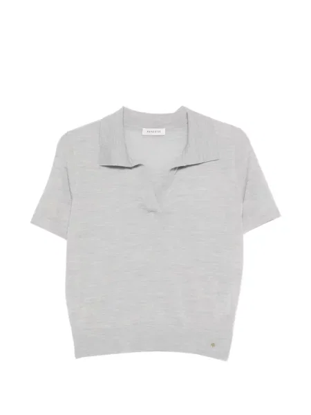 Tricou cu decolteu în v Anine Bing cu decolteu în V gri