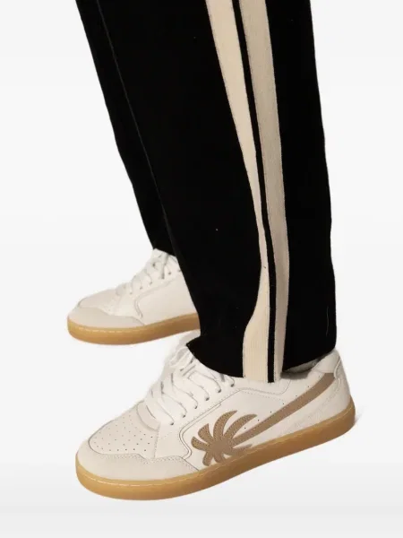 Bőr sneaker Palm Angels fehér