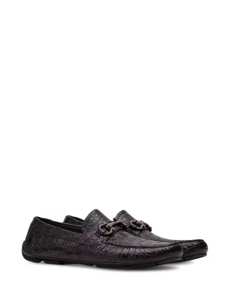 Pantofi loafer Ferragamo din piele negru