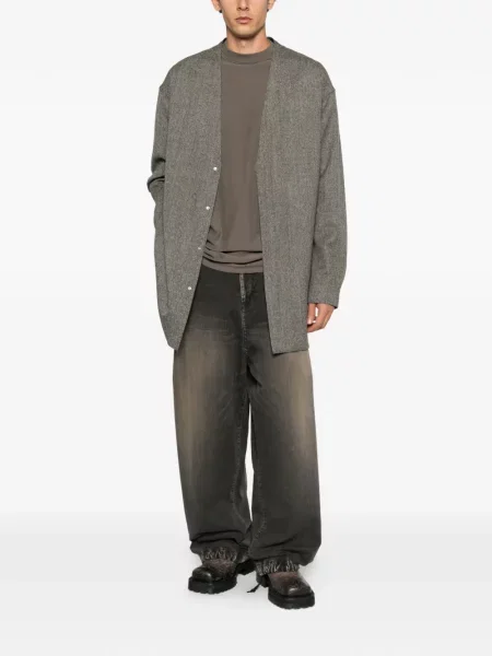 Košeľa Rick Owens sivá
