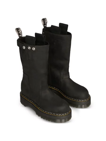 Členkové topánky Dr. Martens čierna