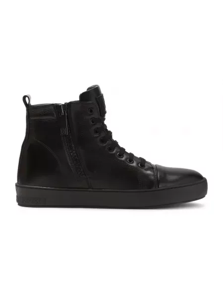 Sneakersy Kazar skórzane czarne