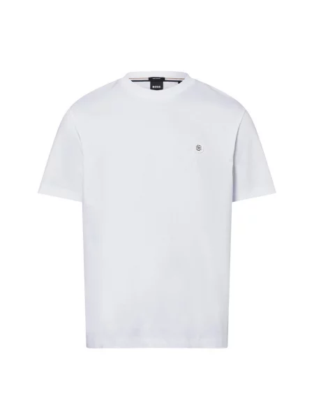 Boss T-Shirt Taut weiss biała
