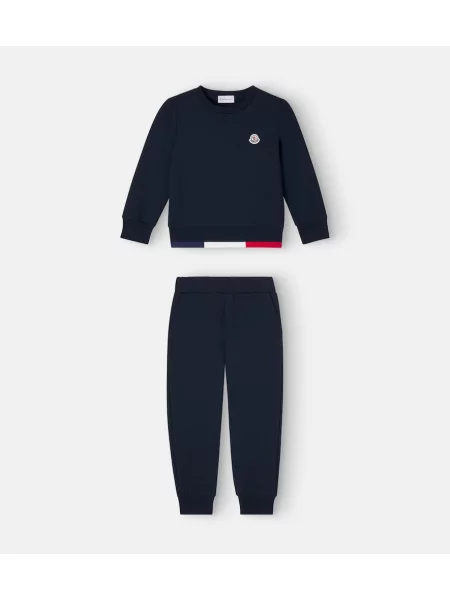 Gyerek melegítő felső Moncler Enfant kék