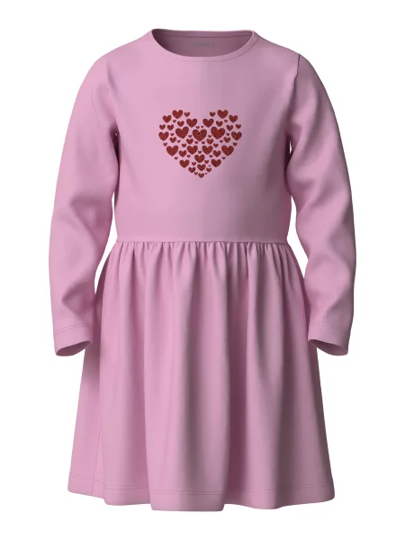 NAME IT Rochie NMFVIPARTY roz roșu