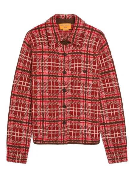 Koszula Guest In Residence w kratkę czerwona