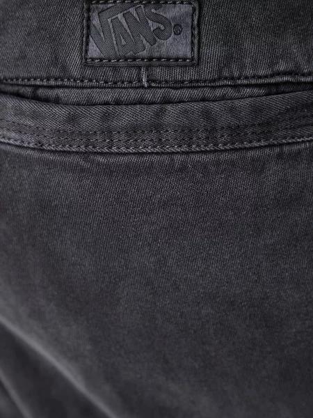 Vans къс панталон мъжки от деним Authentic Chino Baggy сиво