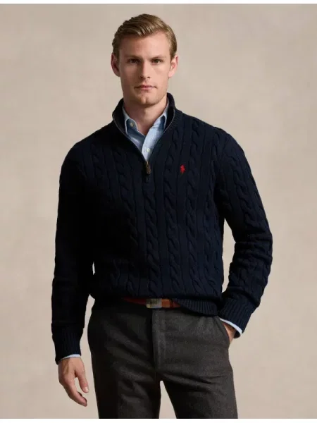 Polo Ralph Lauren Pulover bleumarin