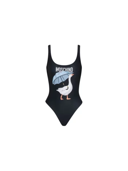 Stroj jednoczęściowy Moschino czarny