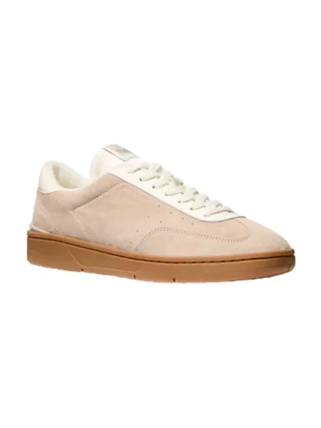 Sneakersy Michael Kors zamszowe beżowe