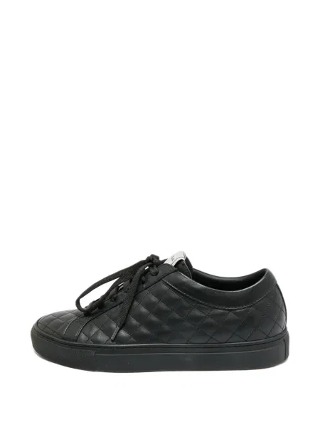 Sneakerși Le Silla din piele negru