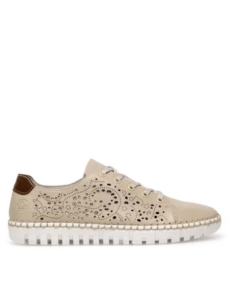 Rieker Pantofi bej