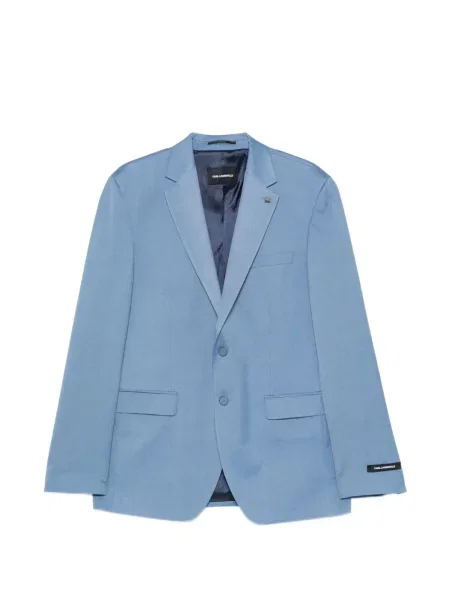 Sacou Karl Lagerfeld cu rever albastru