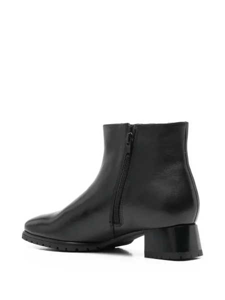 Botine Ara cu toc pătrat negru