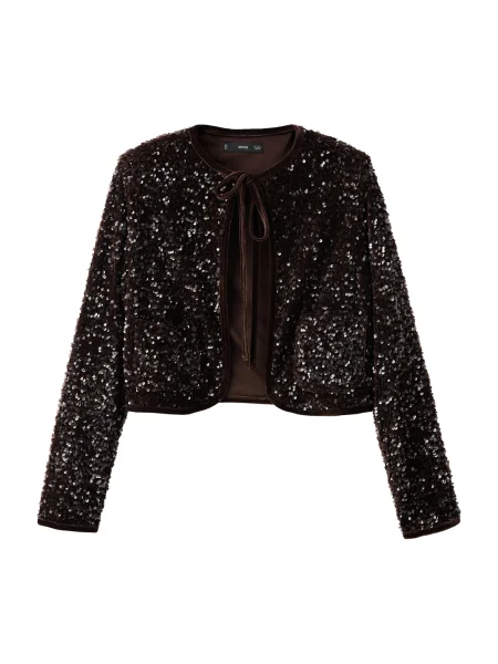 MANGO Geacă de primăvară-toamnă XTURNER' maro