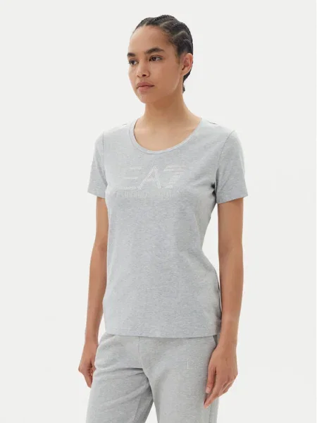 Тениска Ea7 Emporio Armani сиво