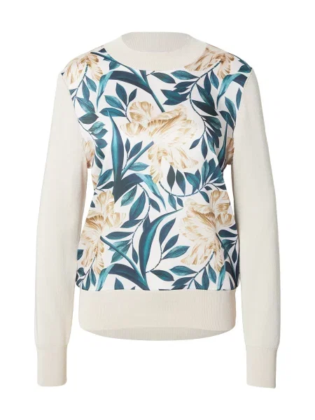 Ted Baker Pulover MERRNI fildeş / maro pueblo / smarald / jad verde